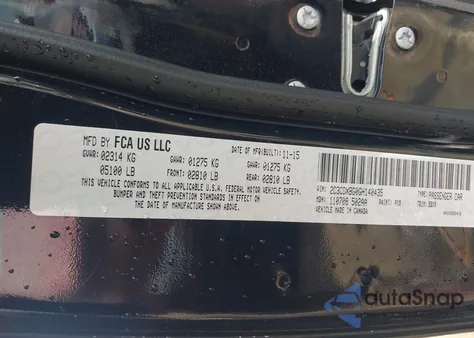 2016 Dodge Charger Se from USA, damaged, VIN 2C3CDXBG0GH140435